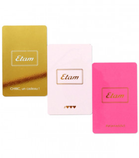 E-carte Cadeau Etam 75€ Valable jusqu'au 08/08/2025