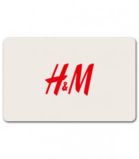 E-carte Cadeau H&M 100€ Valable jusqu'au 31/10/2029