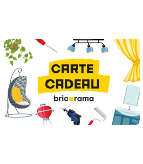 E-carte Cadeau Bricorama Valable jusqu'au 31/12/2050