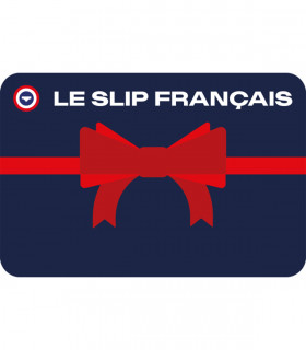 E-carte cadeau Le Slip Français - 50€ Valable jusqu'au 22/10/2025